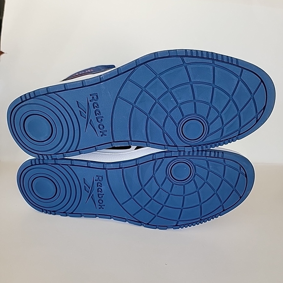 Size 9.5 - Reebok Resonator Mid White Batik Blue GY6292 main image 6